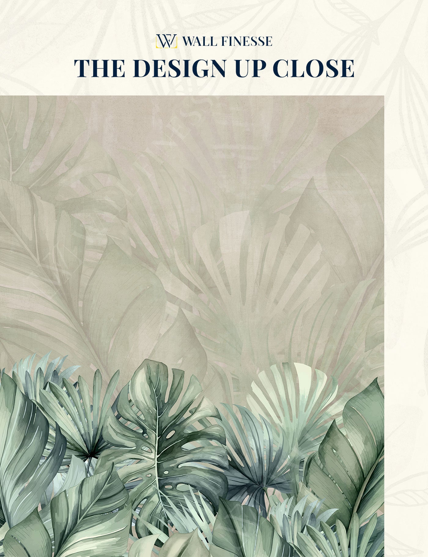 Leafy Tranquility Wallpaper