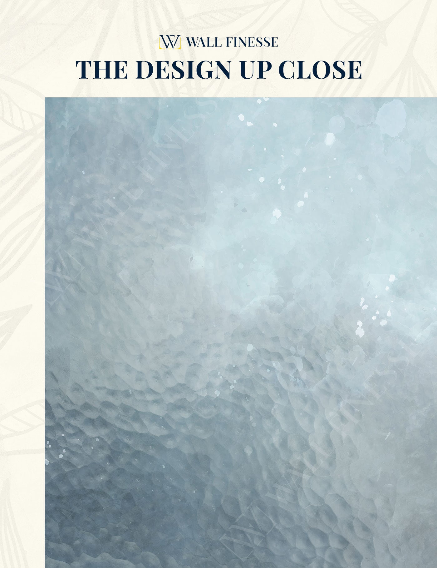 Frosted Water Wallpaper