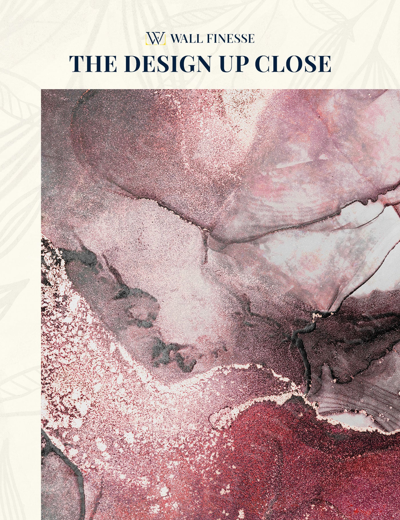 Crimson Marble Wallpaper