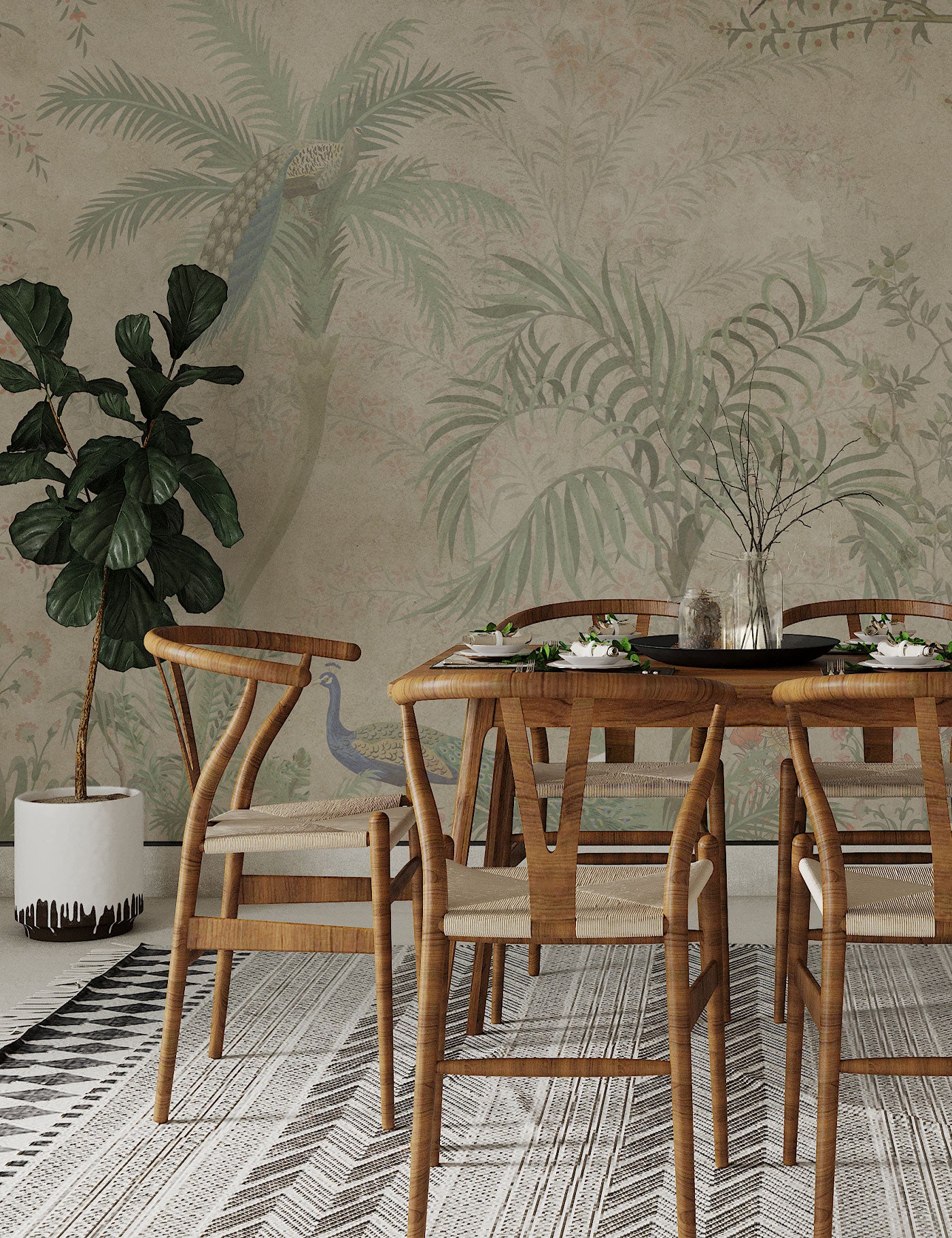 Garden of Serenity Wallpaper