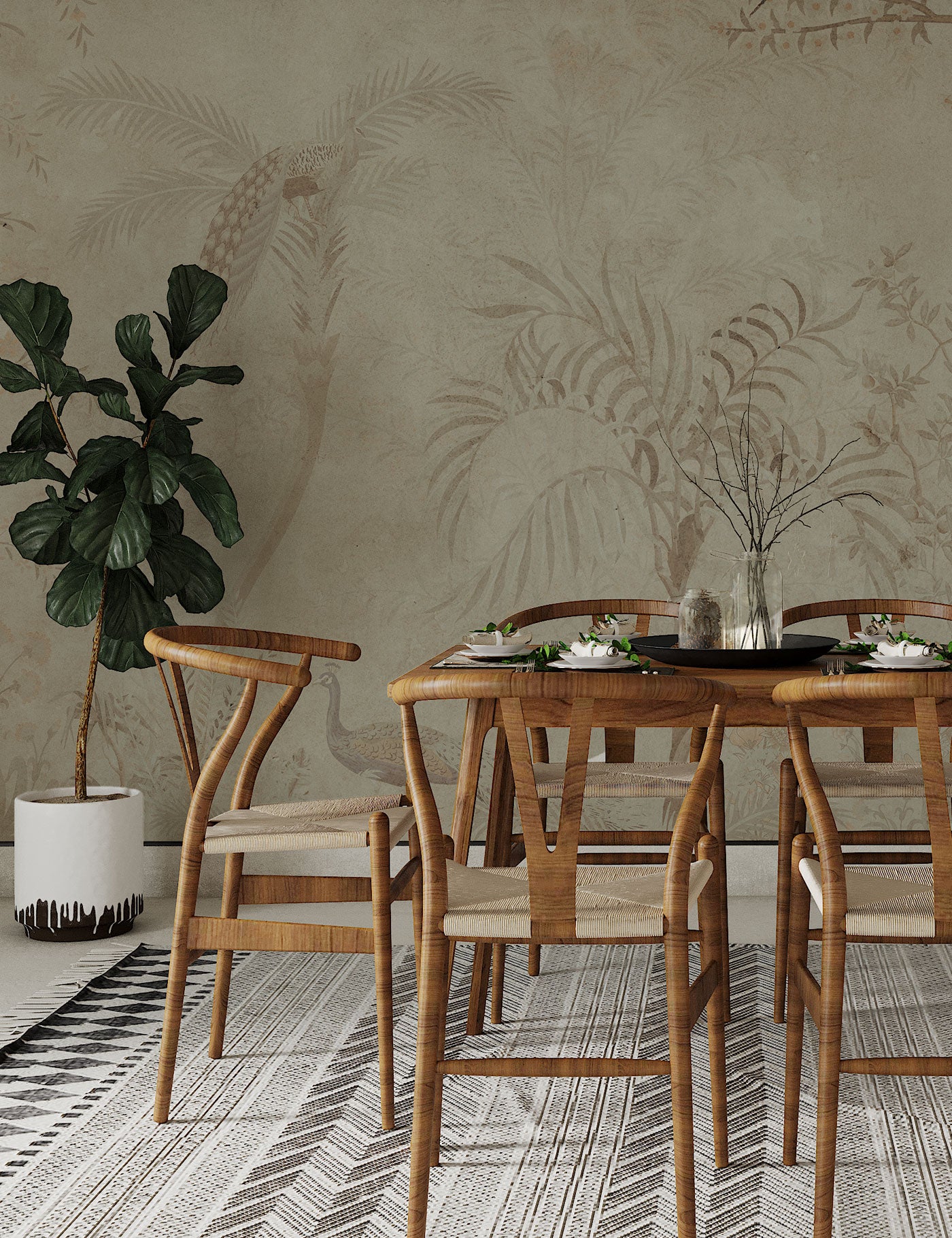 Garden of Serenity Wallpaper