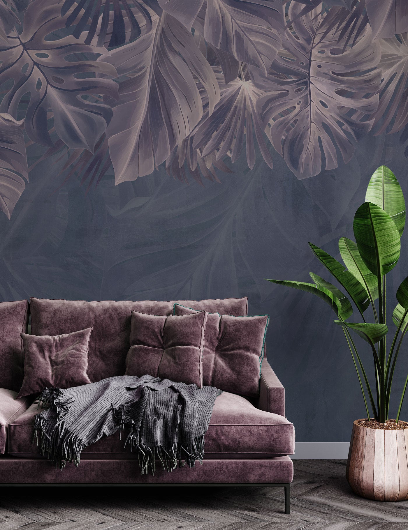 Leafy Tranquility Wallpaper