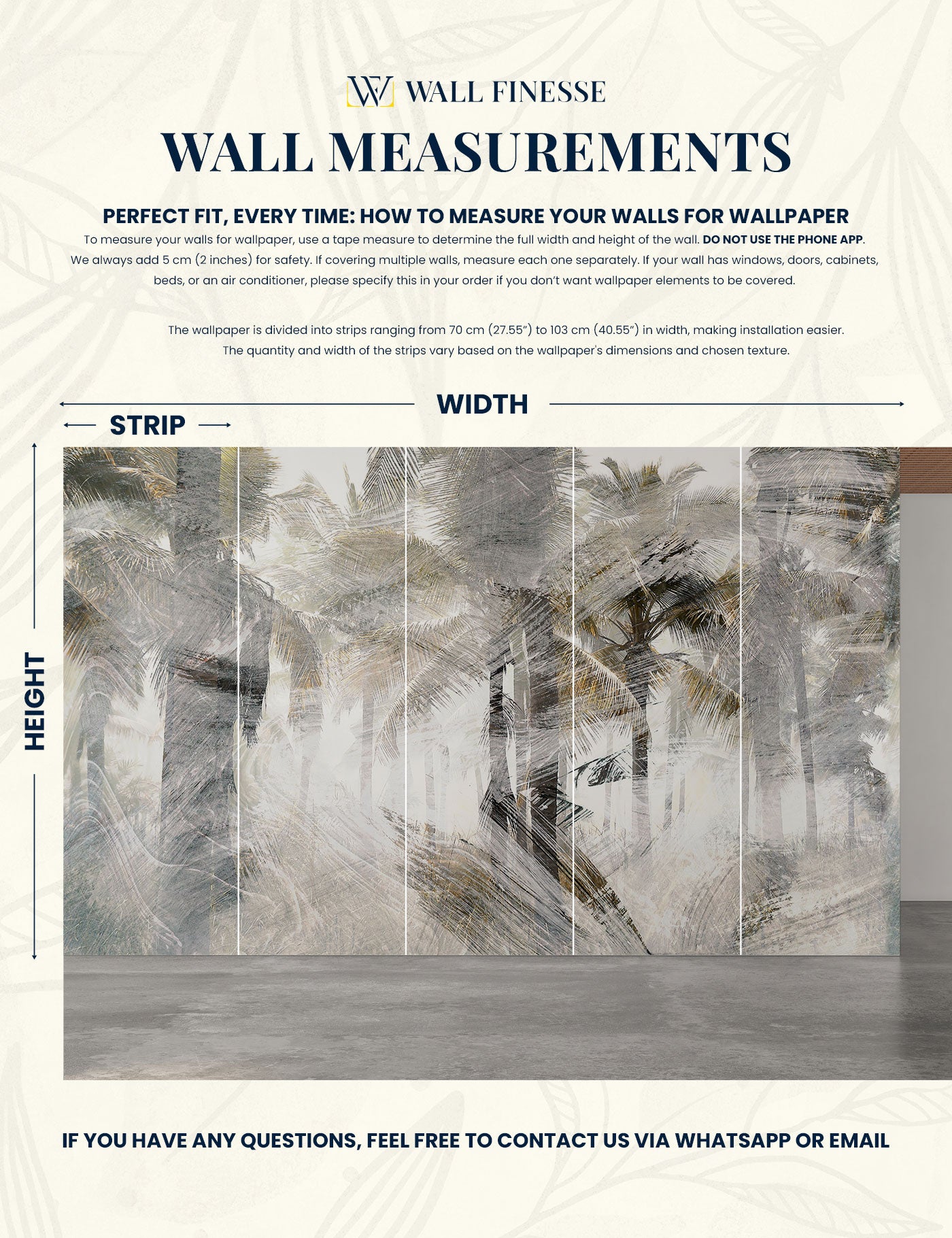 Palm Ambiance Wallpaper