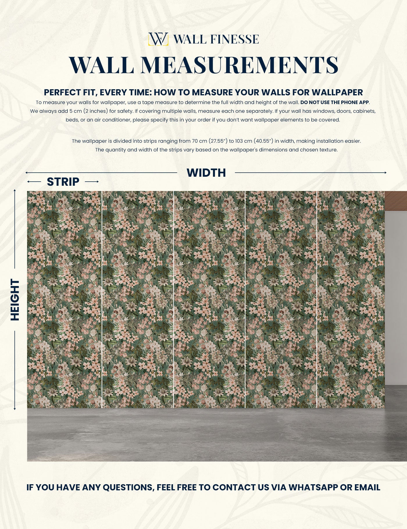 Antique Petals Wallpaper