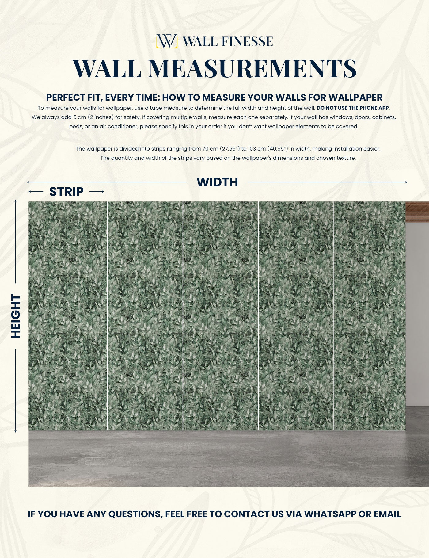 Whispering Leaves Wallpaper