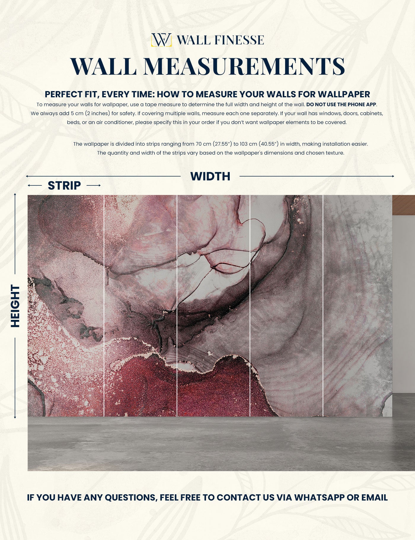 Crimson Marble Wallpaper