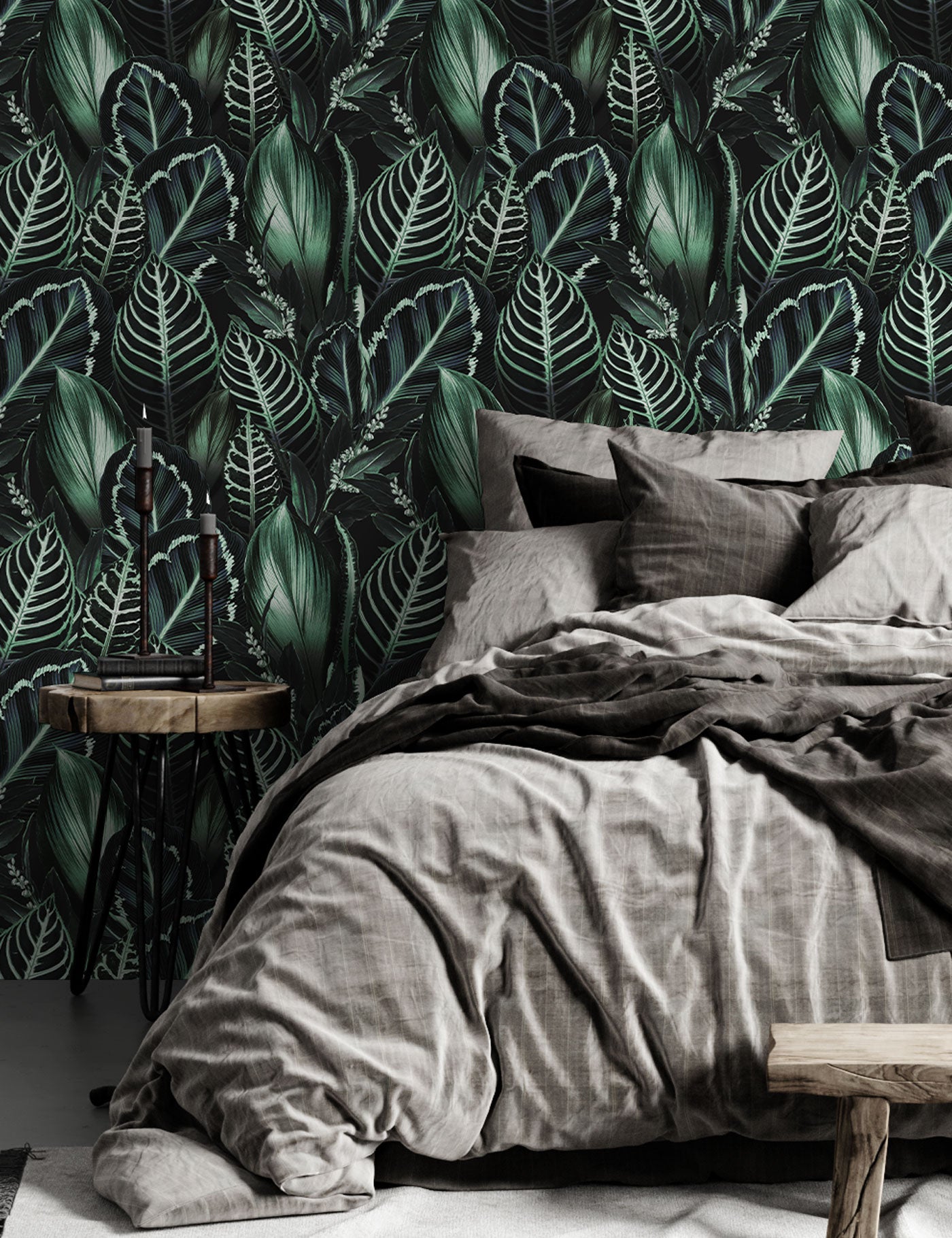 Midnight Tropics Wallpaper