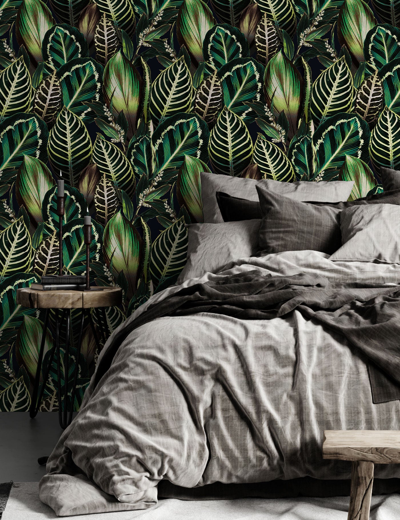 Midnight Tropics Wallpaper