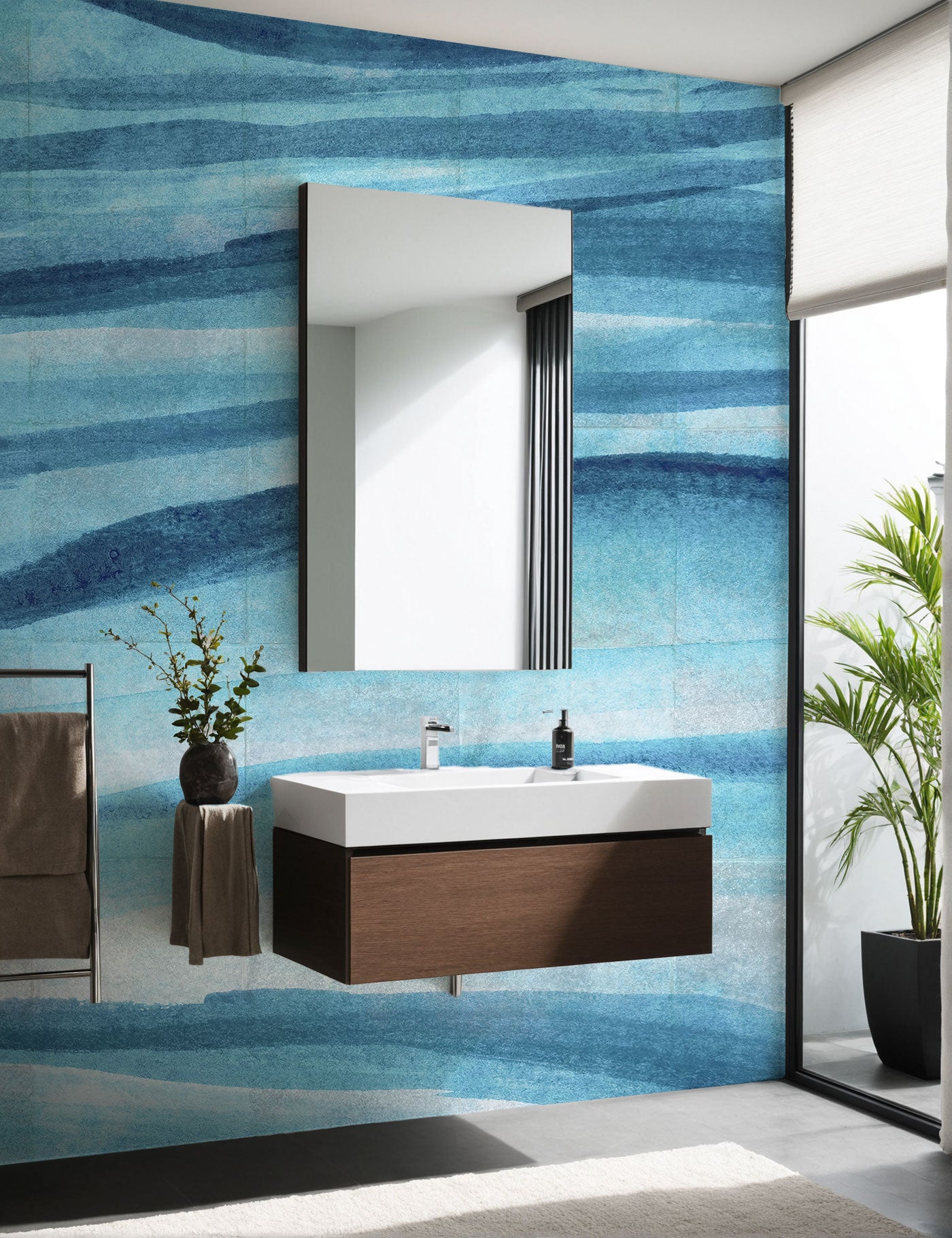 Ocean Flow Wallpaper