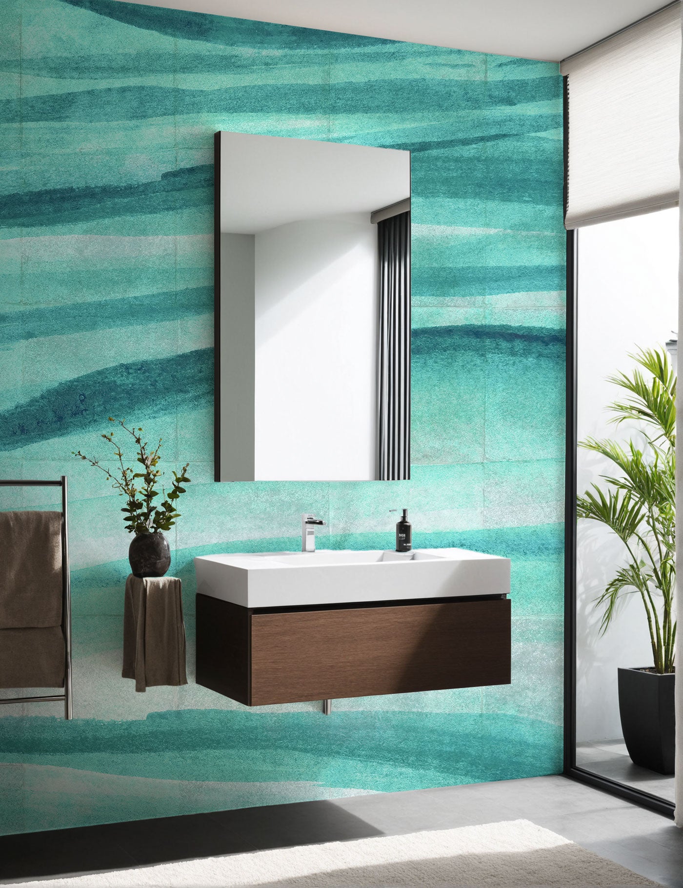 Ocean Flow Wallpaper