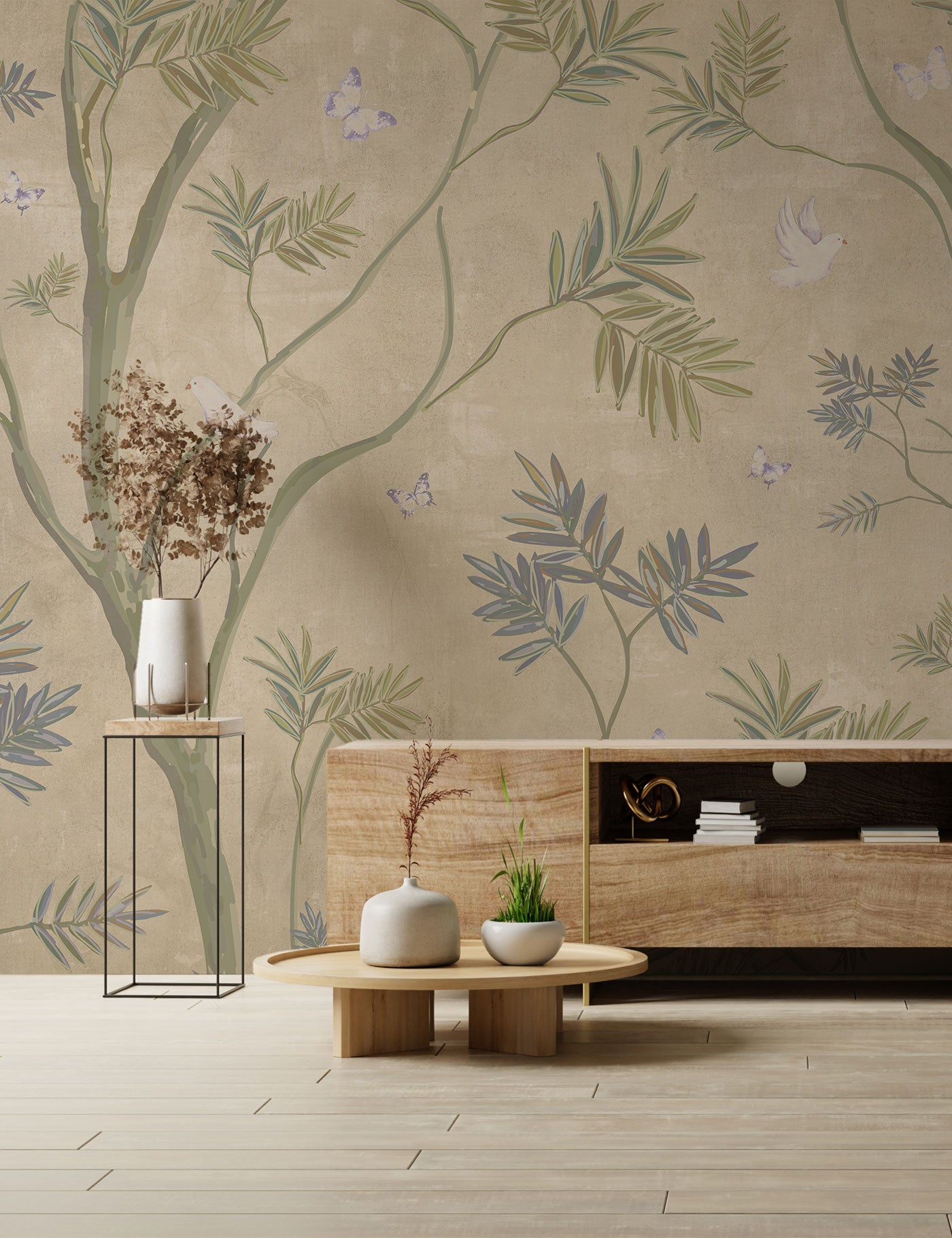 Tranquil Grove Wallpaper