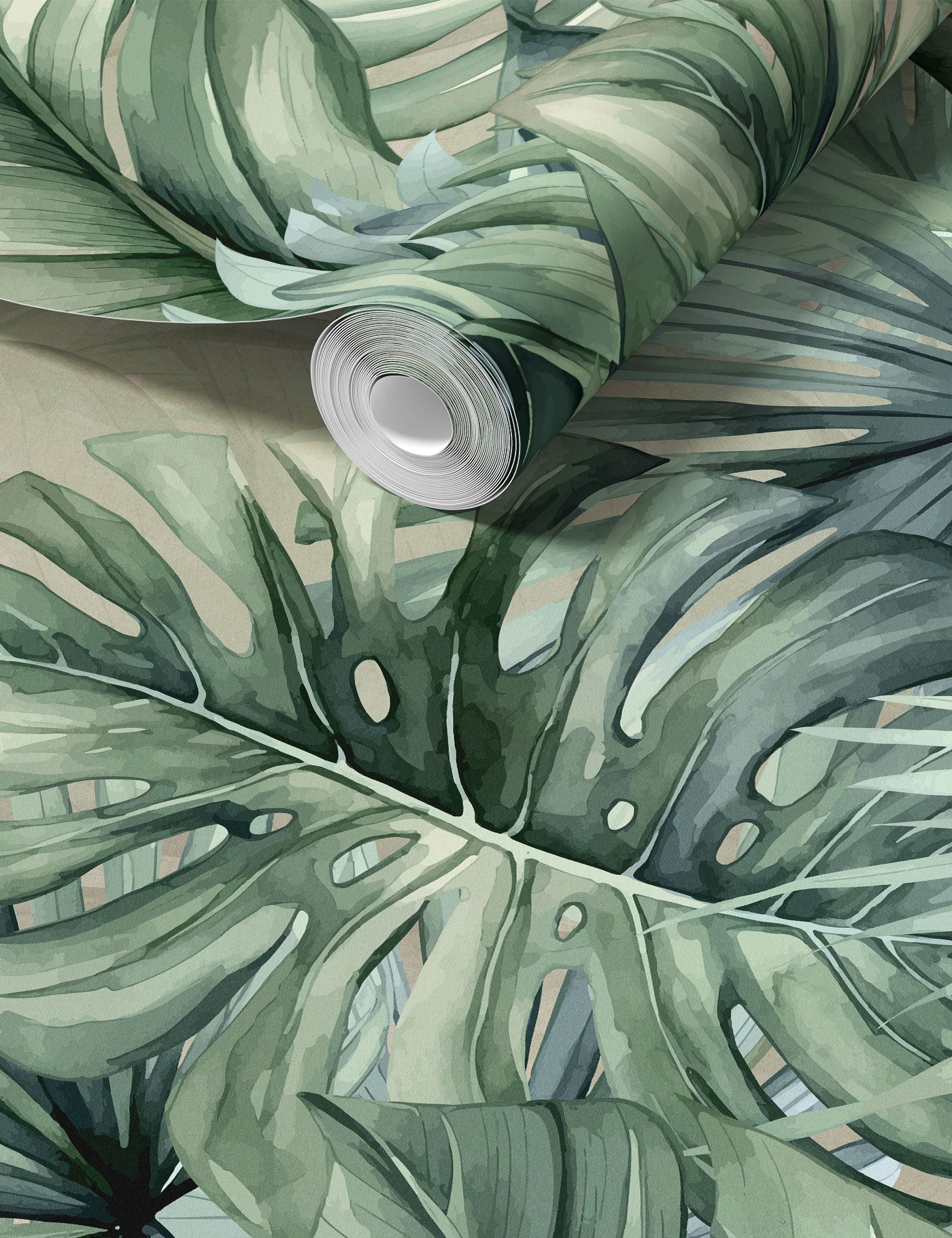 Leafy Tranquility Wallpaper