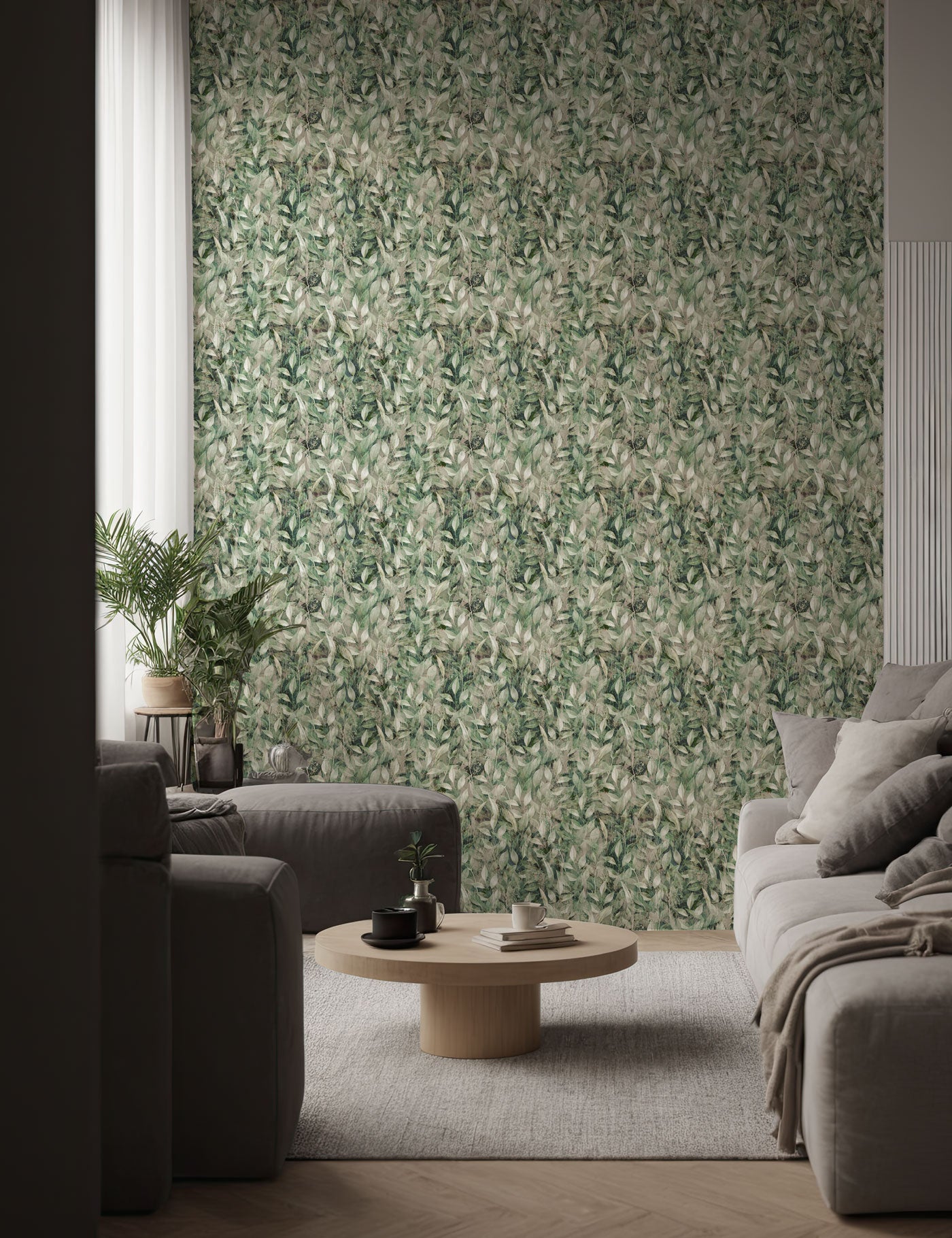 Whispering Leaves Wallpaper